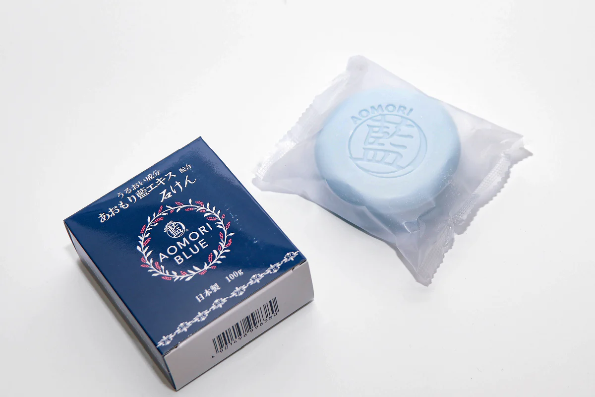 あおもり藍固形石けん 100g